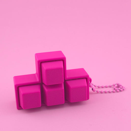Fidget Clicker, Keyboard Clicker Vibrant Pink