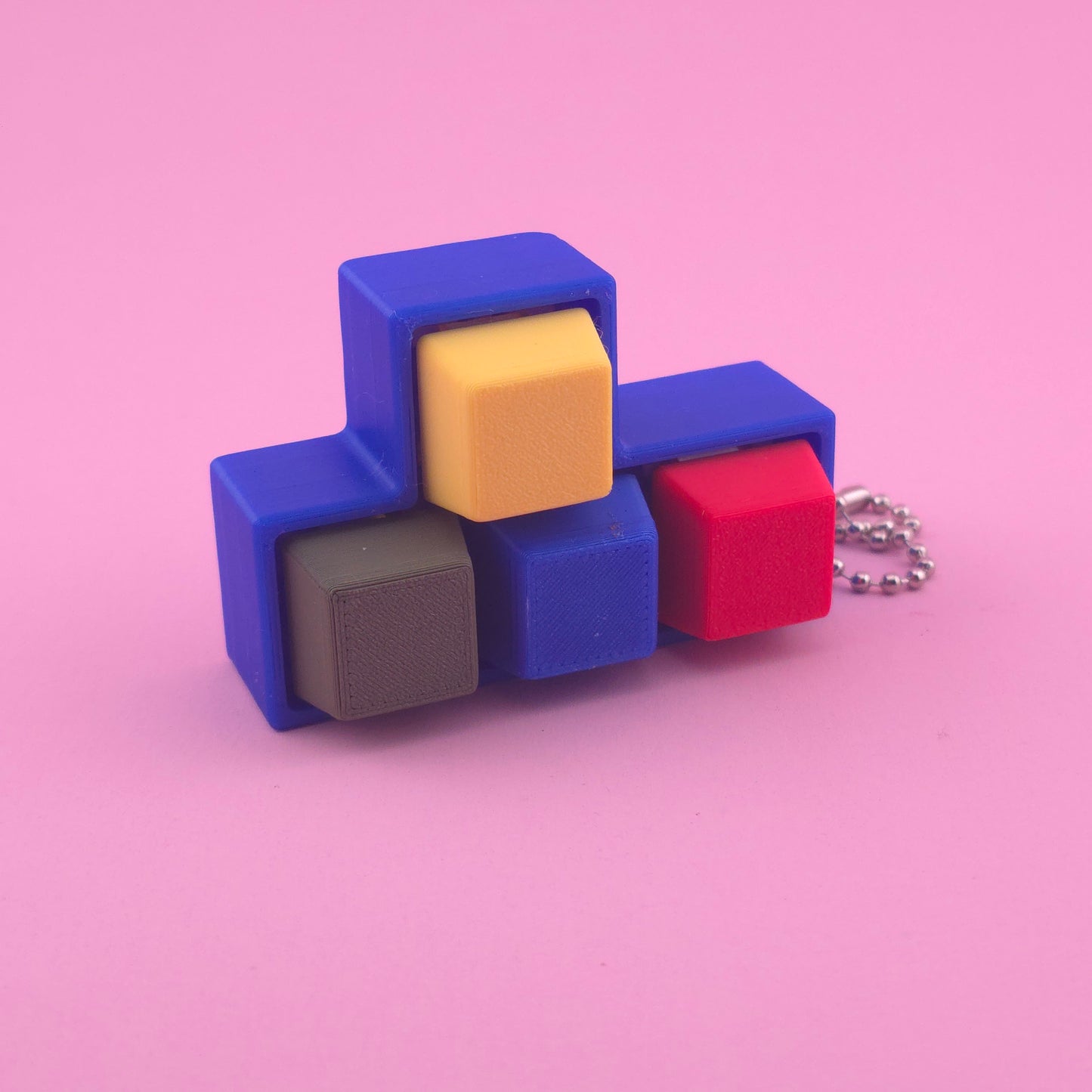 Fidget Clicker, Keyboard Clicker - Blue Multi