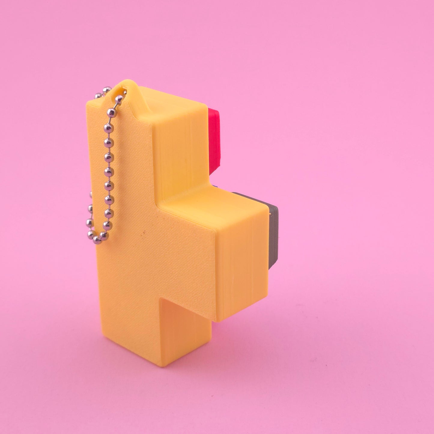 Fidget Clicker, Keyboard Clicker - Yellow Multi
