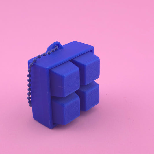 Fidget Clicker, Keyboard Clicker - Blue