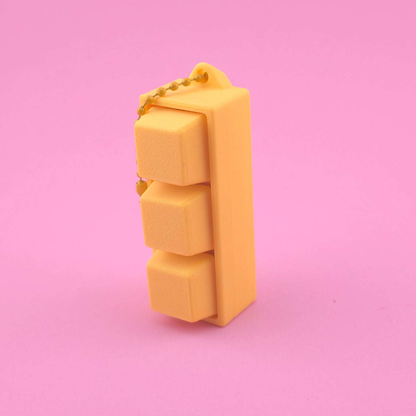 Fidget Clicker, Keyboard Clicker - Yellow