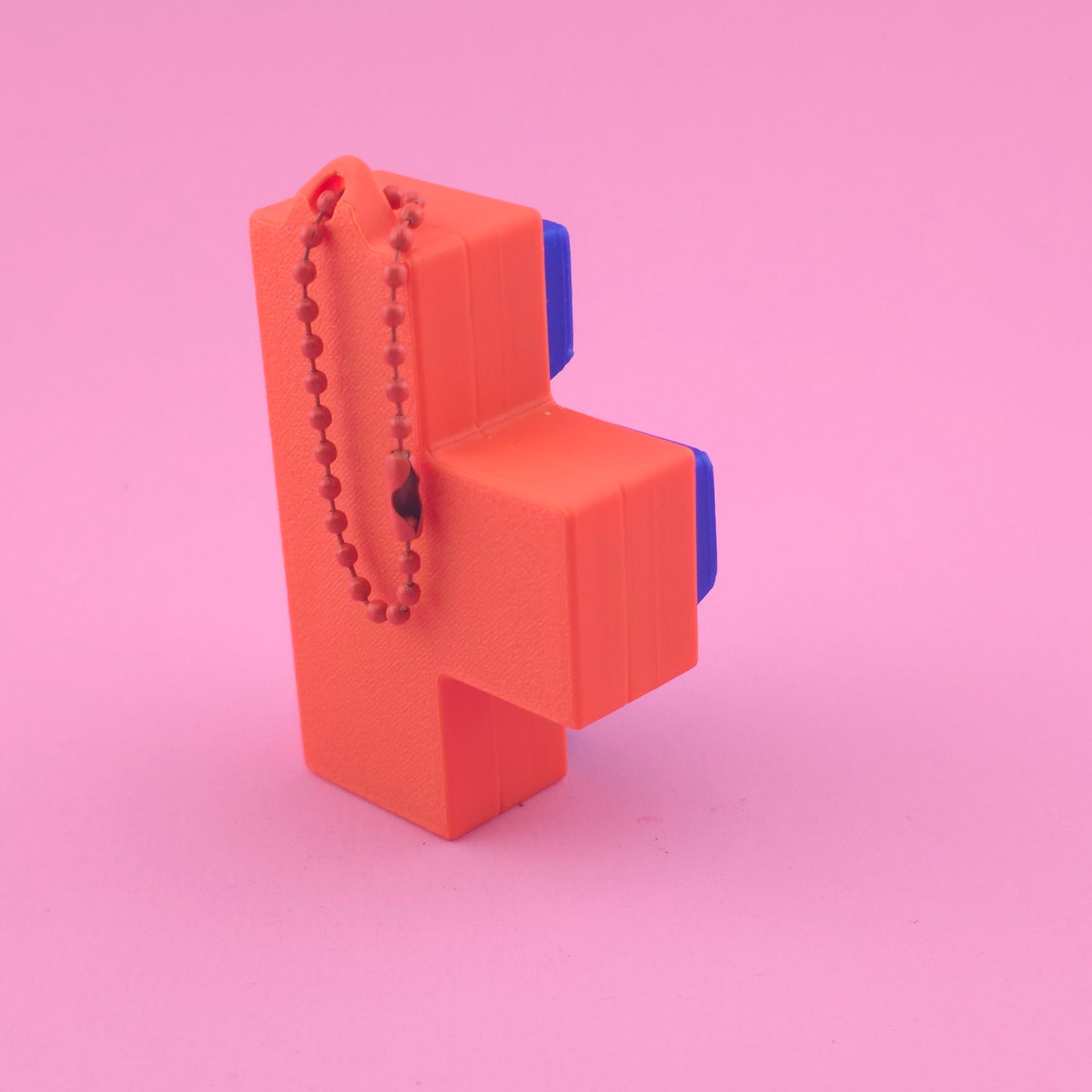 Fidget Clicker, Keyboard Clicker - Orange & Blue