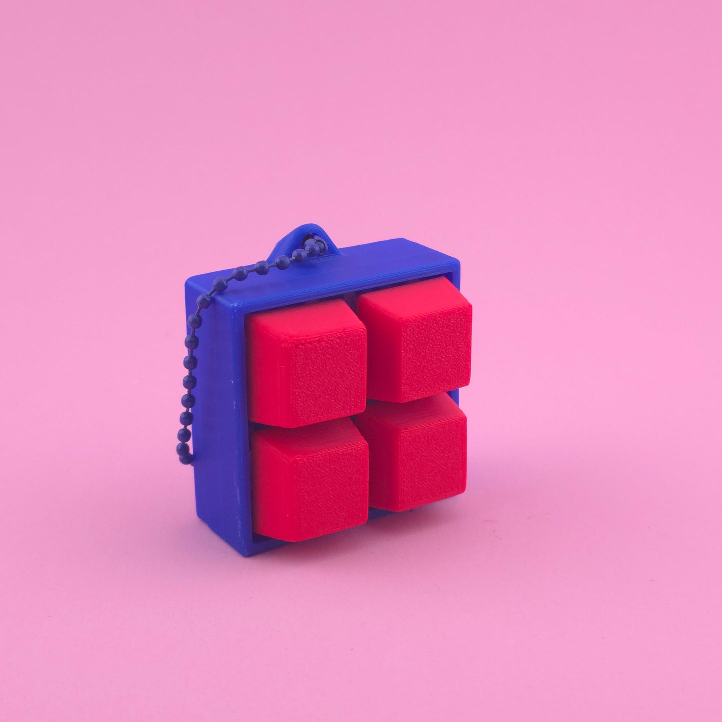 Fidget Clicker, Keyboard Clicker - Blue & Red