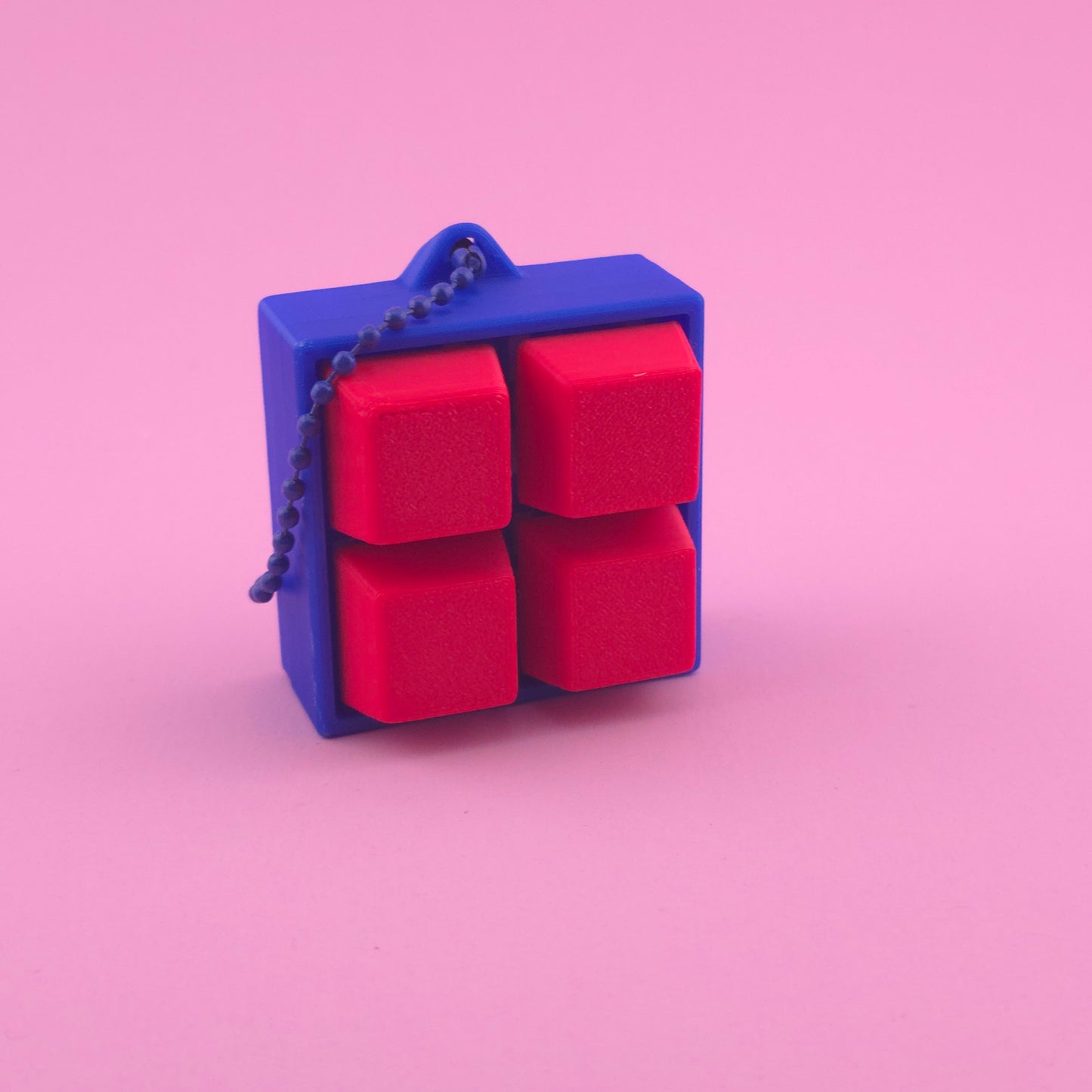 Fidget Clicker, Keyboard Clicker - Blue & Red