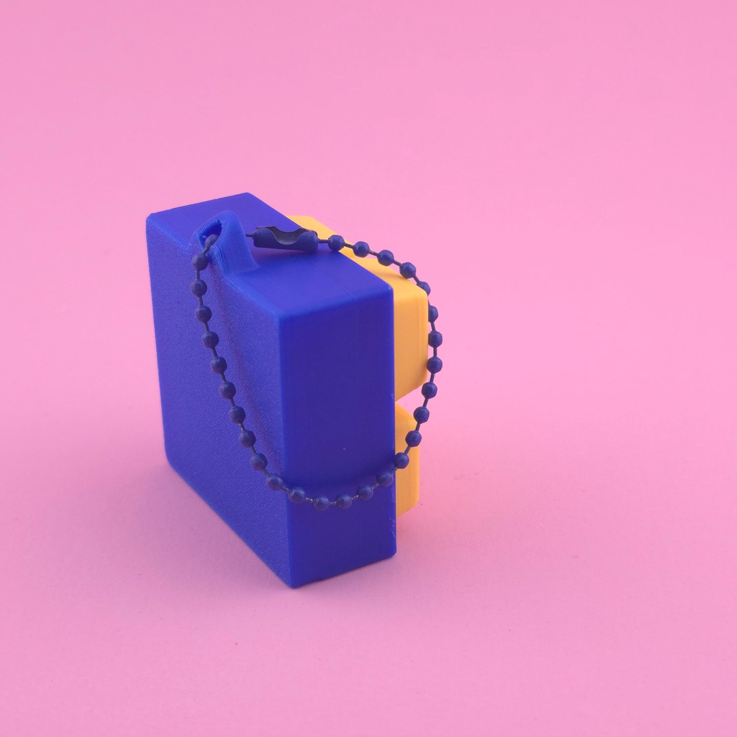 Fidget Clicker, Keyboard Clicker - Blue & Yellow
