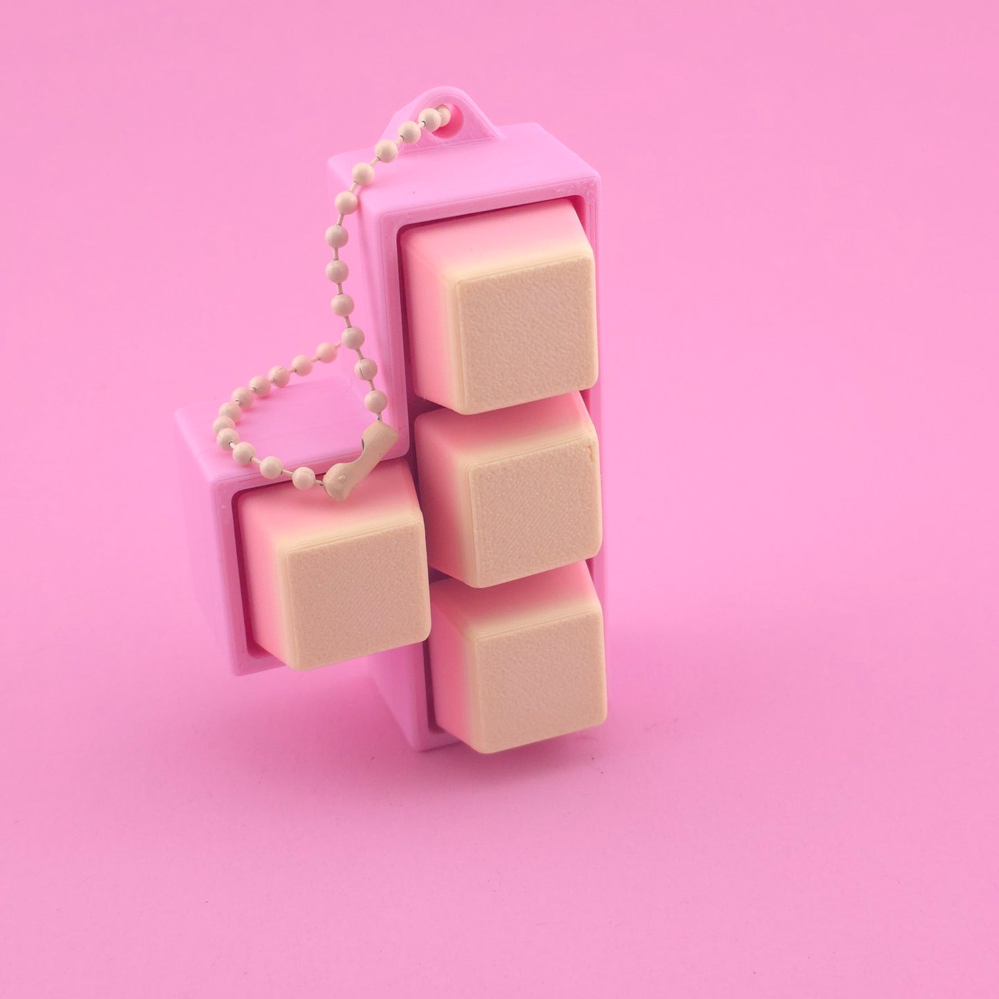 Fidget Clicker, Keyboard Clicker - Pink, Yellow & Orange