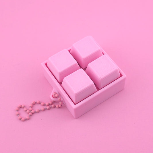 Fidget Clicker, Keyboard Clicker - Pink