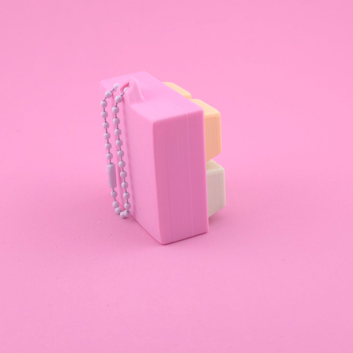 Fidget Clicker, Keyboard Clicker - Yellow, Green and Pink