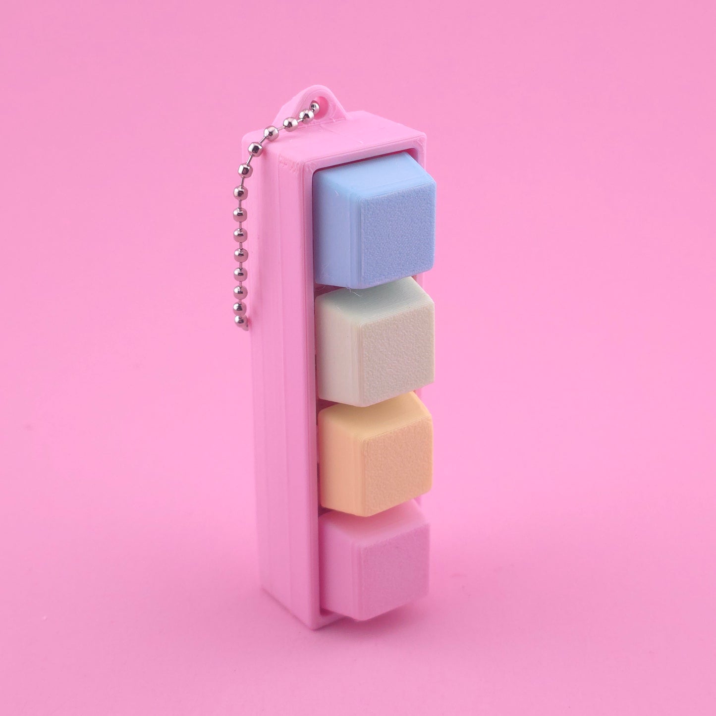 Fidget Clicker, Keyboard Clicker - Pink, Blue, Green & Yellow