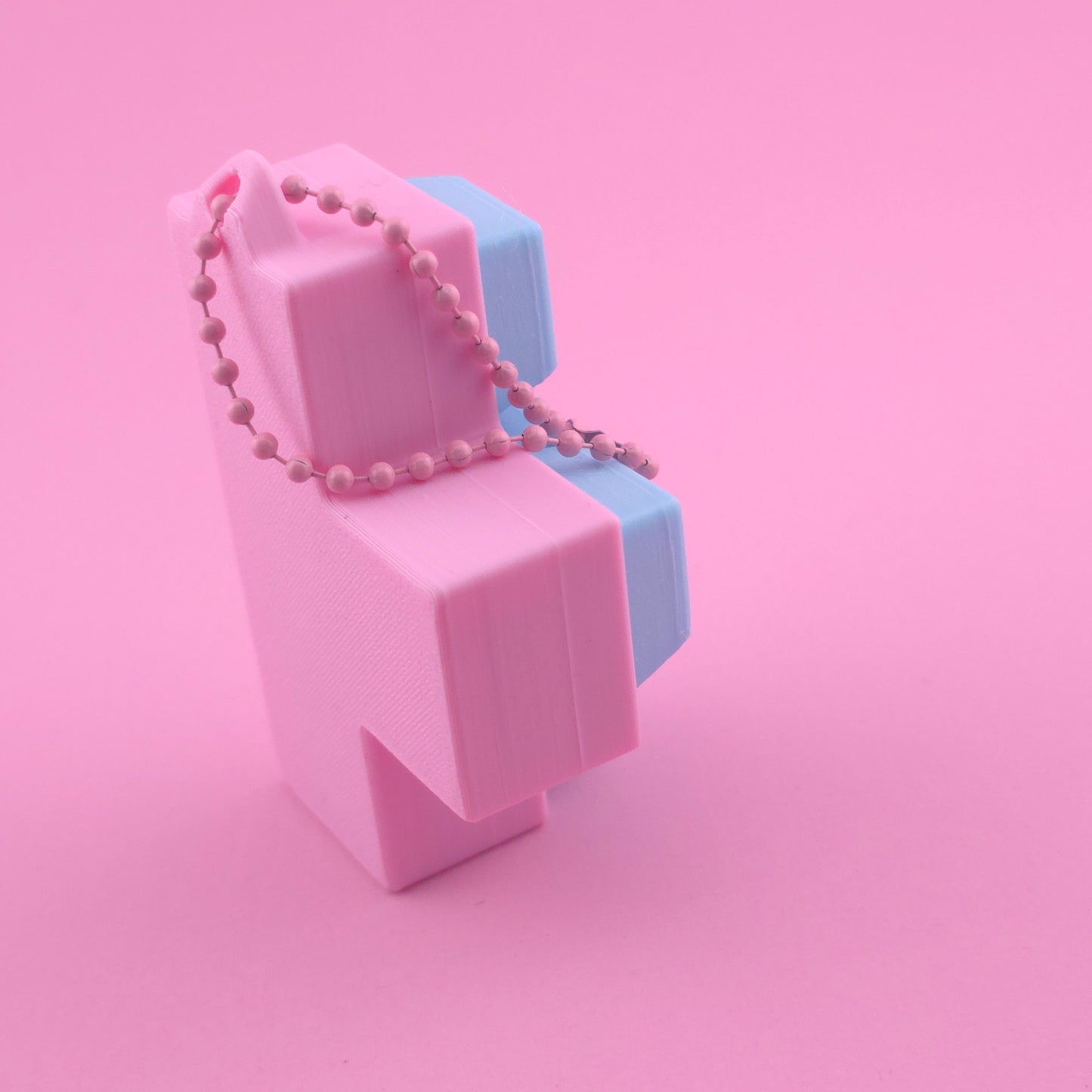 Fidget Clicker, Keyboard Clicker - Pink & Blue