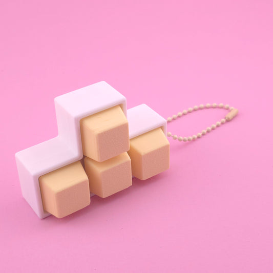 Fidget Clicker, Keyboard Clicker - White and Yellow