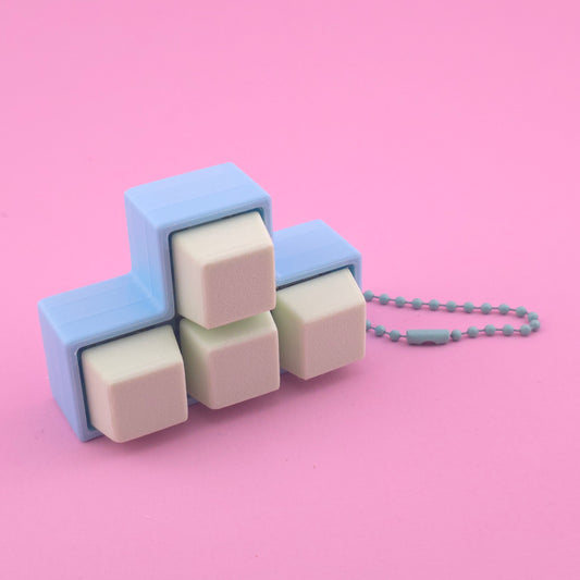 Fidget Clicker, Keyboard Clicker - Blue & Green