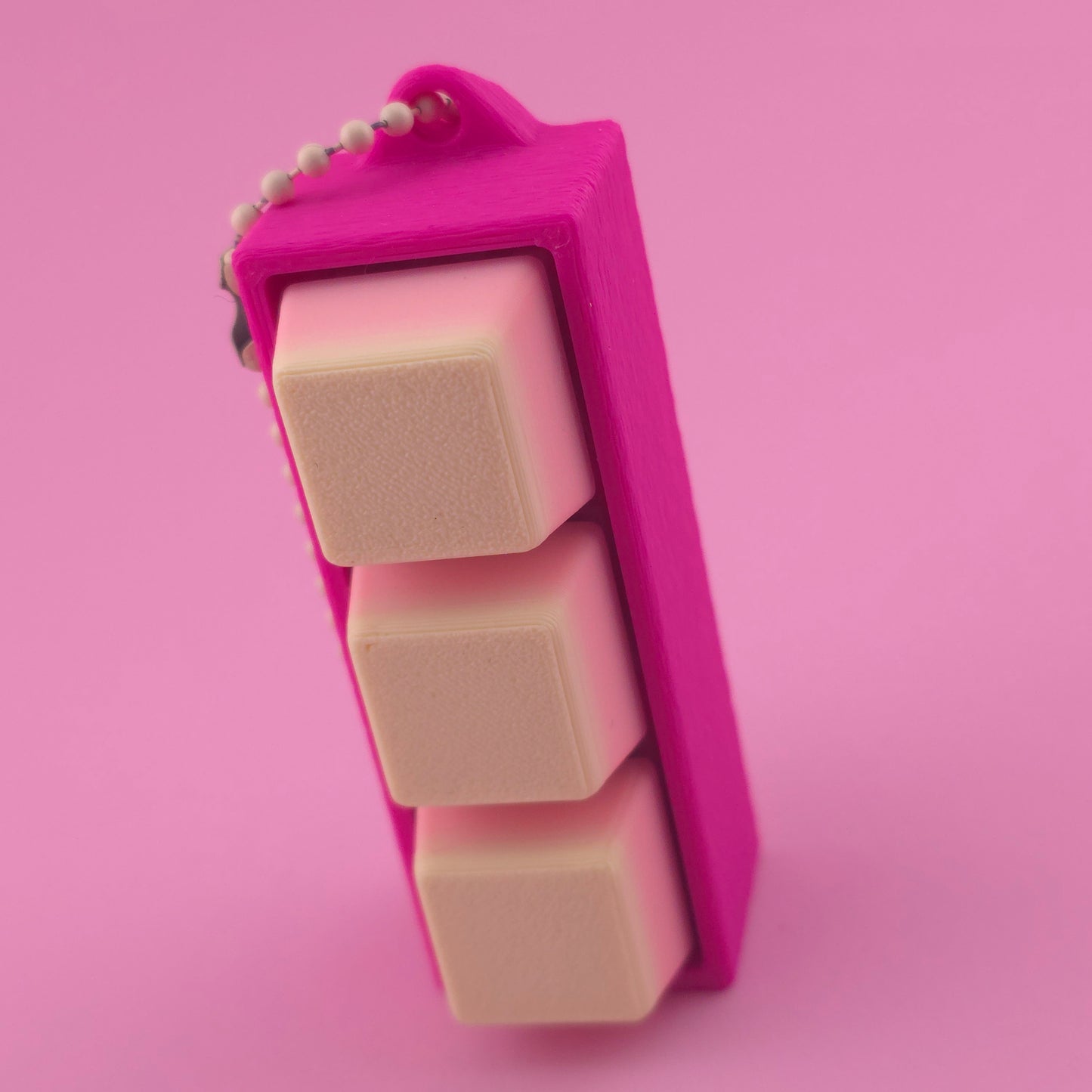 Fidget Clicker, Keyboard Clicker - Fuzzy Click Me in Pink, Yellow & Orange