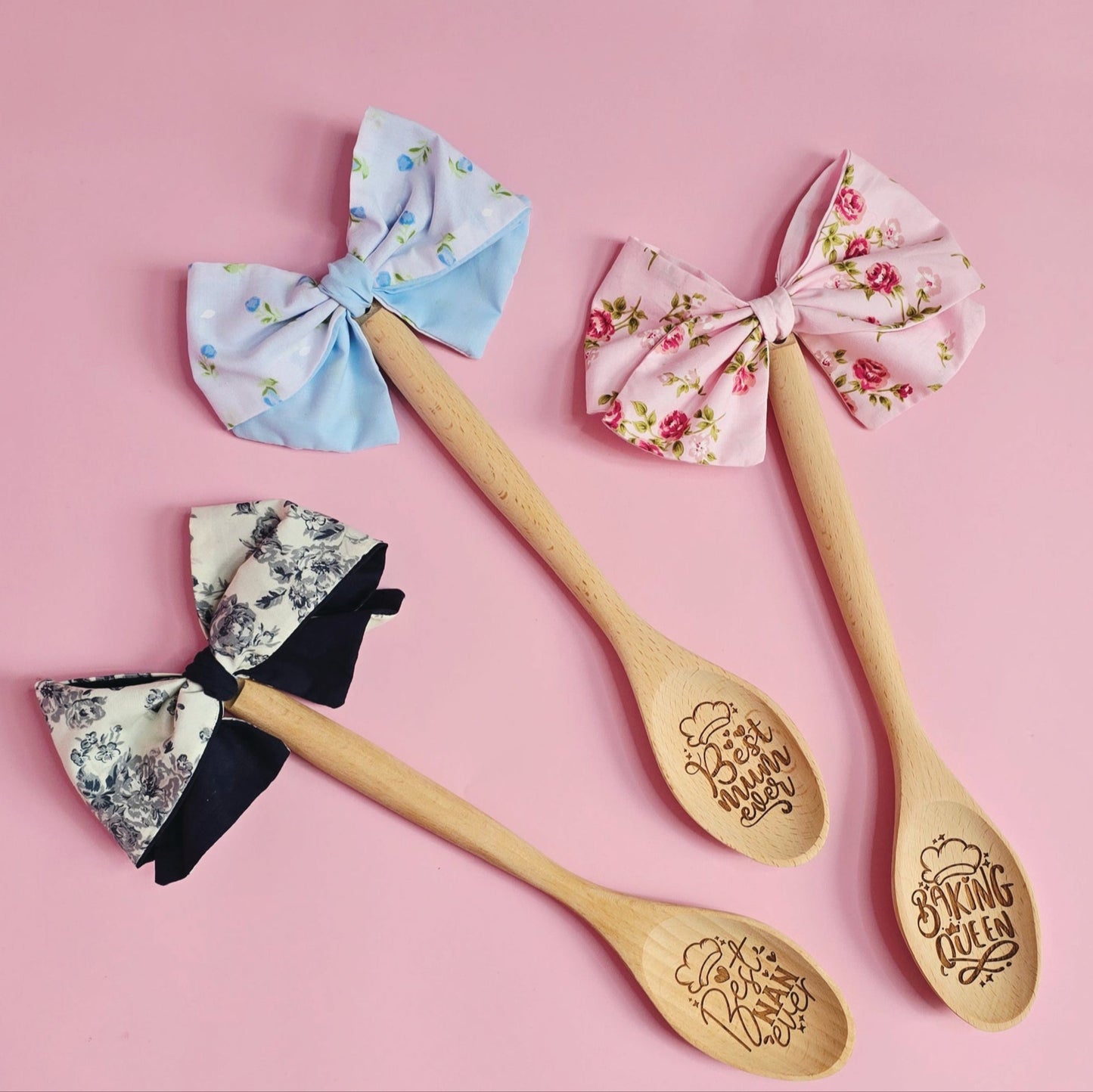 Baking Queen - One Decorative Wooden Spoon